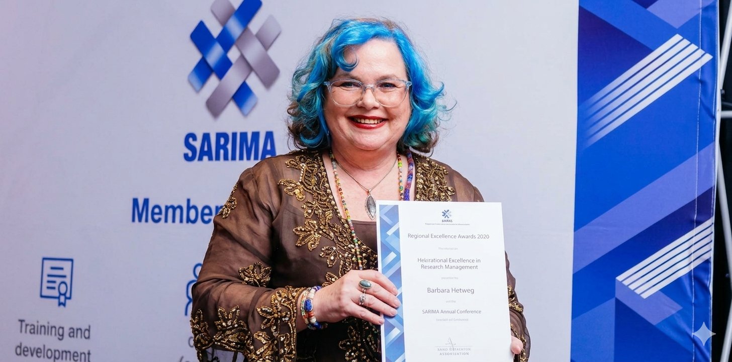 SARIMA research management excellence awardee Barbara Herweg of Wits Enterprise LEFT 600x300